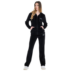 Target Γυναικείες φόρμες σετ Velour Set with Hoodie Jacket Velour